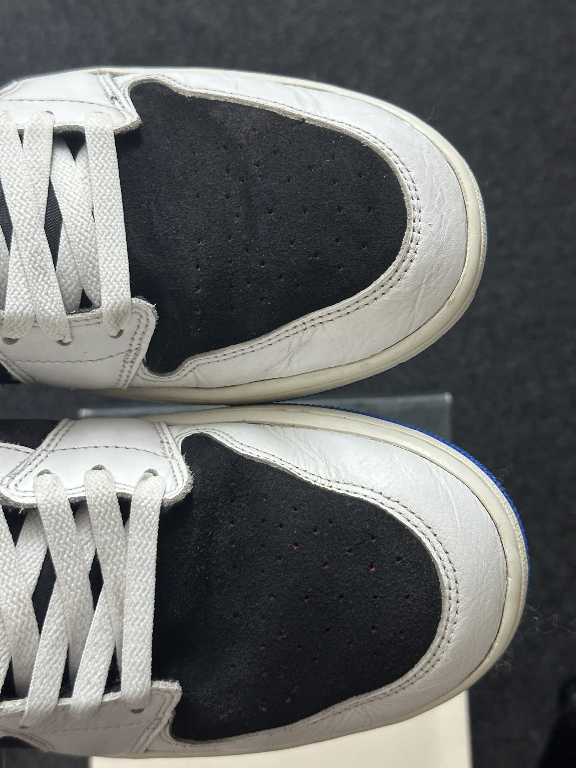 Air Jordan 1 Low Quai 54 HQ0764-001 taglia EU 47 vista dif1