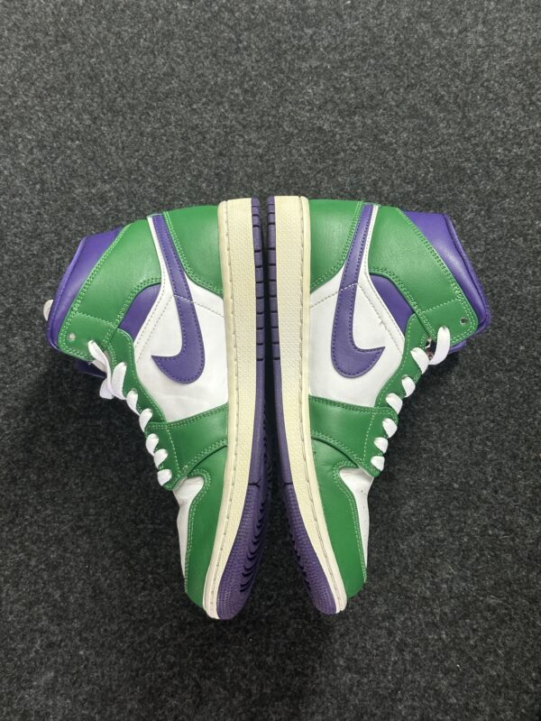 Air Jordan 1 Mid Incredible Hulk 554724-300 taglia EU 40.5 vista interna