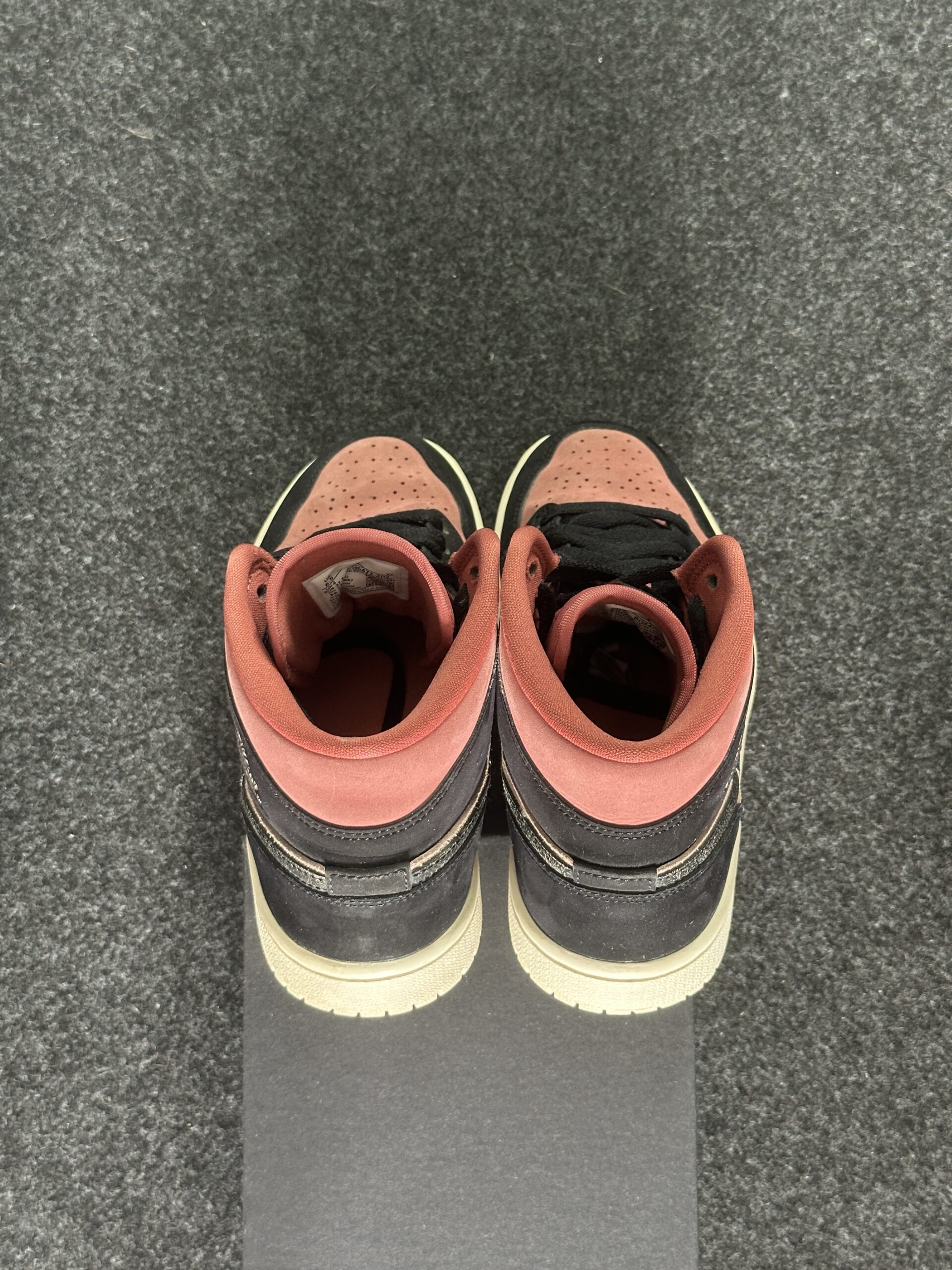 Air Jordan 1 Mid Canyon Rust BQ6472-202 taglia EU 37.5 vista tallone