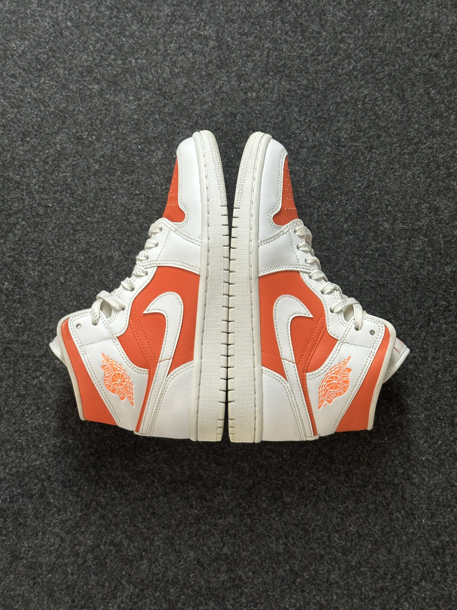 Air Jordan 1 Mid SE Bright Citrus CZ0774-800 taglia EU 38 vista esterna