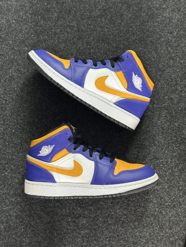 Air Jordan 1 Mid Lakers DQ8423-517 taglia EU 38 vista principale