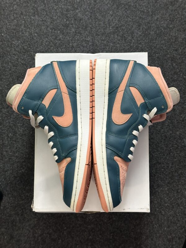 Air Jordan 1 Mid Dark Teal Green BQ6472-308 taglia EU 42 vista intera