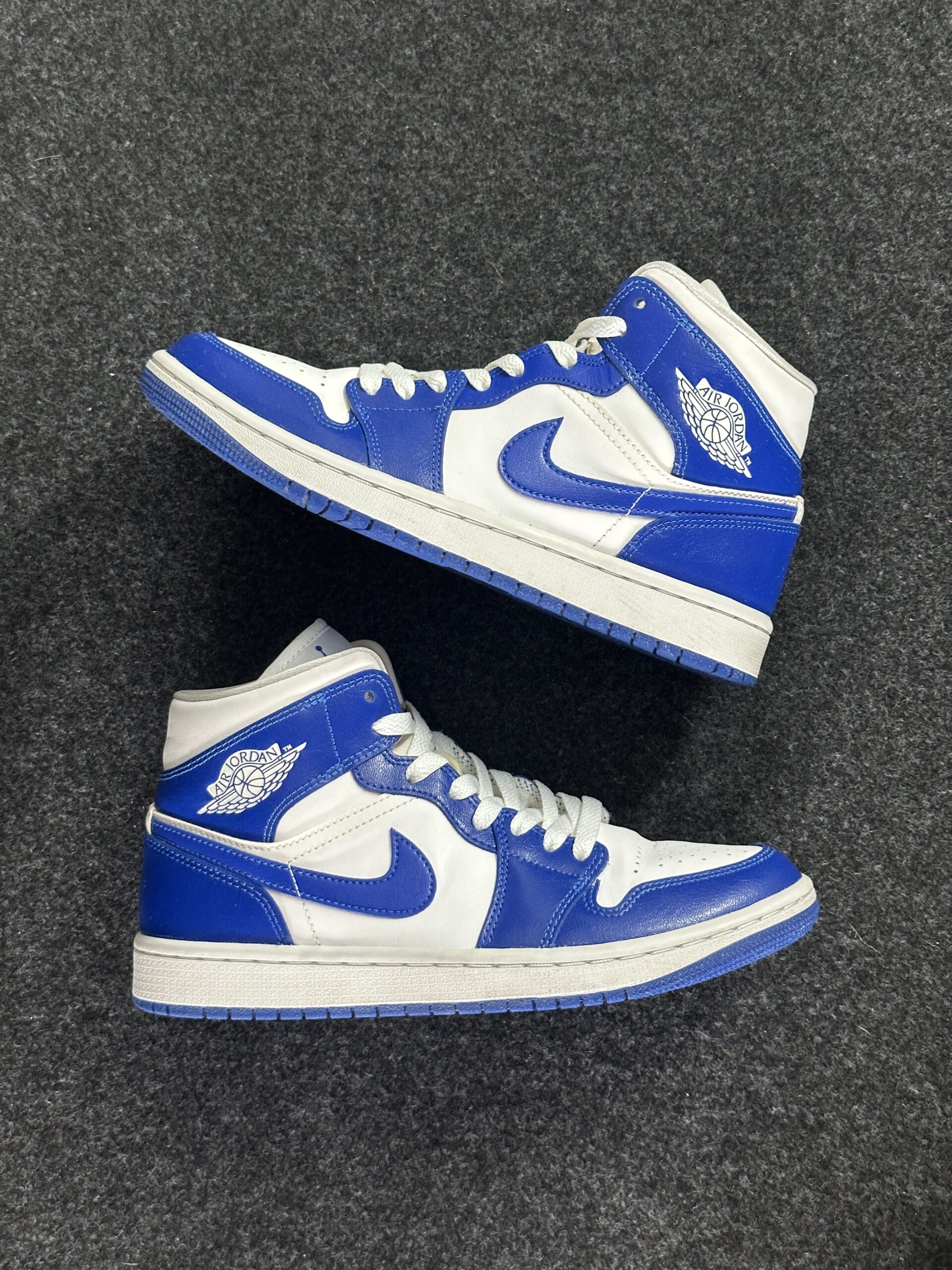 Air Jordan 1 Mid Kentucky Blue BQ6472-104 taglia EU 38.5 vista principale