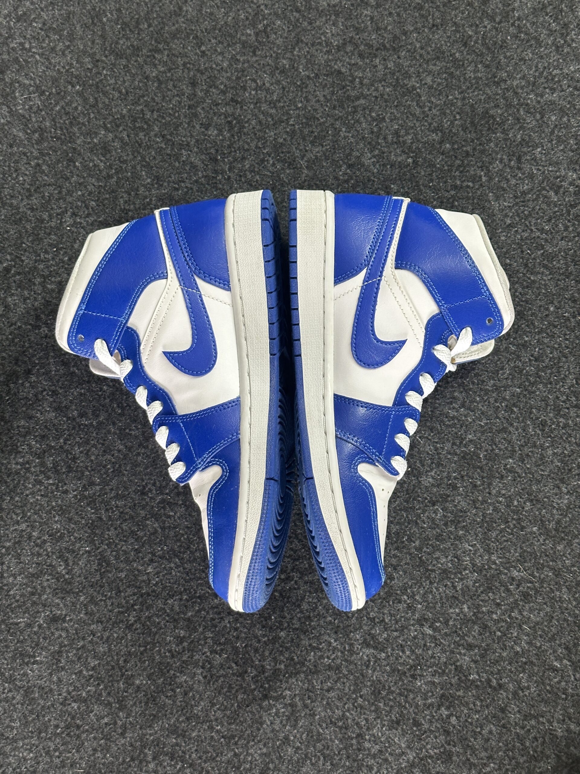 Air Jordan 1 Mid Kentucky Blue BQ6472-104 taglia EU 38.5 vista interna