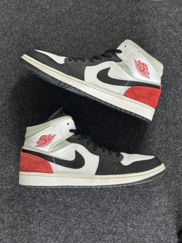 Air Jordan 1 Mid SE Union Black Toe 852542-100 taglia EU 46 vista principale
