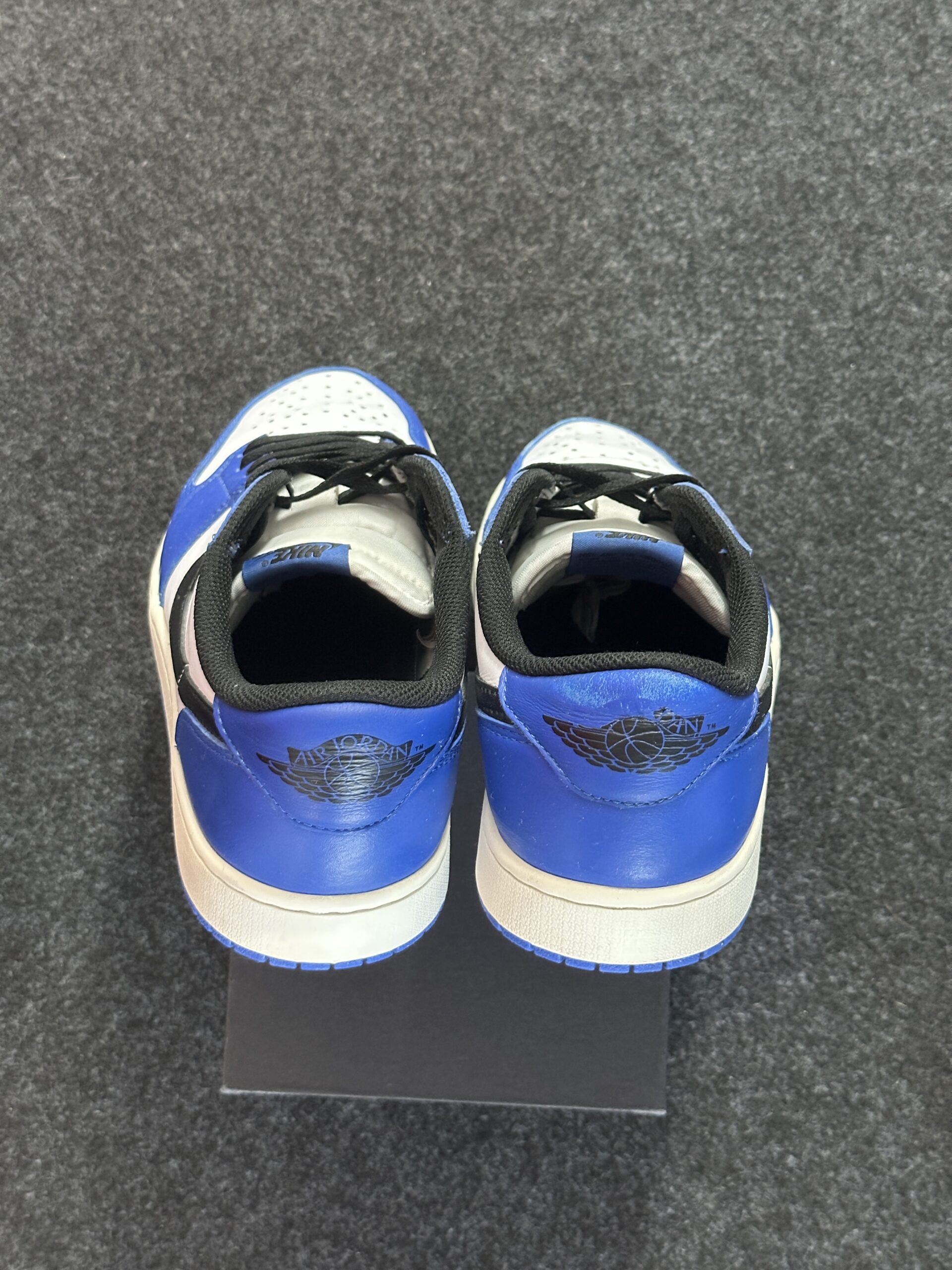 Air Jordan 1 Low OG Game Royal CZ0790-140 taglia EU 44 vista tallone