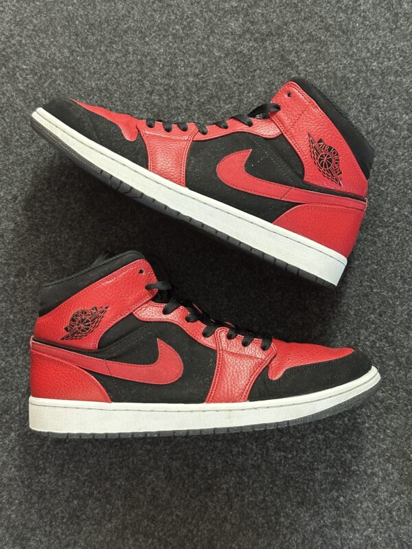 Air Jordan 1 Mid Reverse Bred 554724-054 taglia EU 46 vista principale