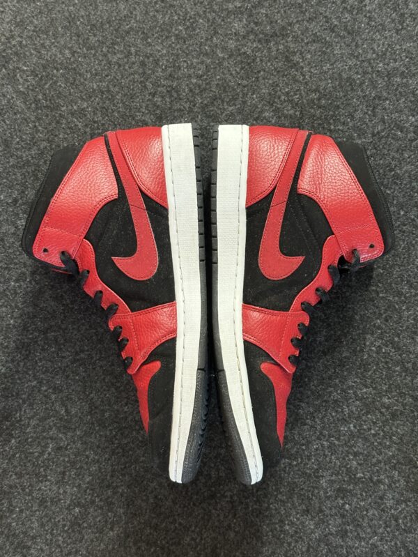 Air Jordan 1 Mid Reverse Bred 554724-054 taglia EU 46 vista interna