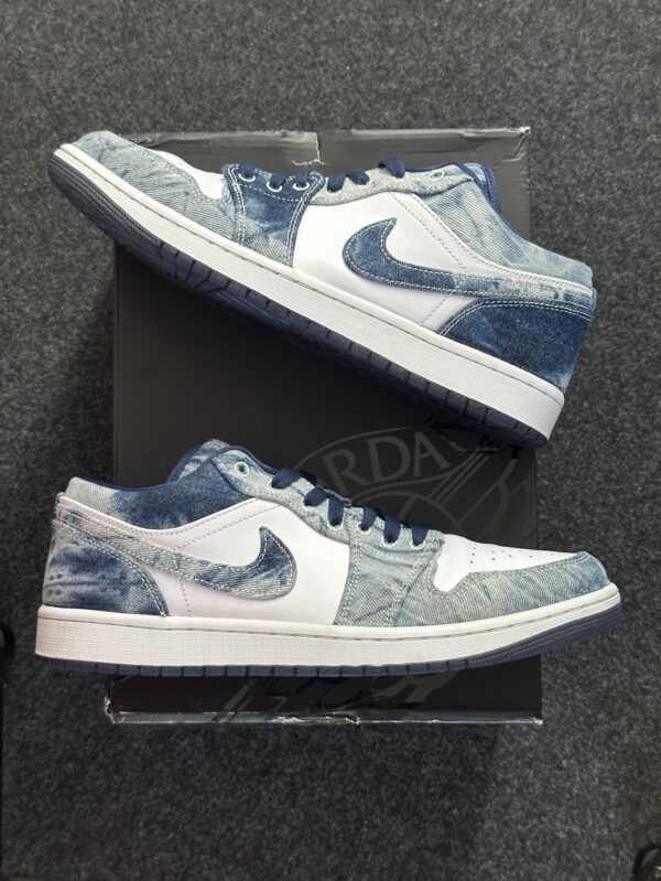 Air Jordan 1 Low SE Washed Denim CZ8455-100 taglia EU 45 vista principale