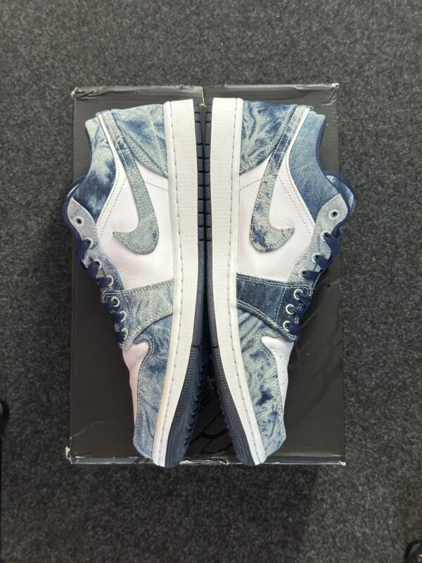Air Jordan 1 Low SE Washed Denim CZ8455-100 taglia EU 45 vista interna