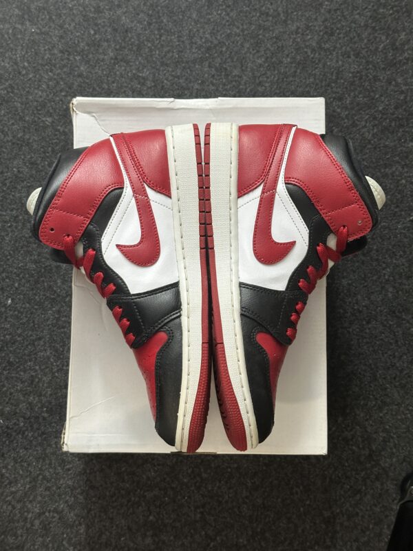 Air Jordan 1 Mid Bred Toe BQ6472-079 taglia EU 40 vista interna