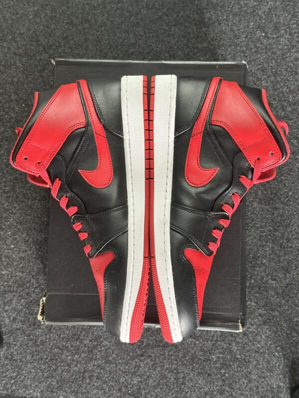 Air Jordan 1 Mid Alternate Bred DQ8426-060 taglia EU 45.5 vista interna
