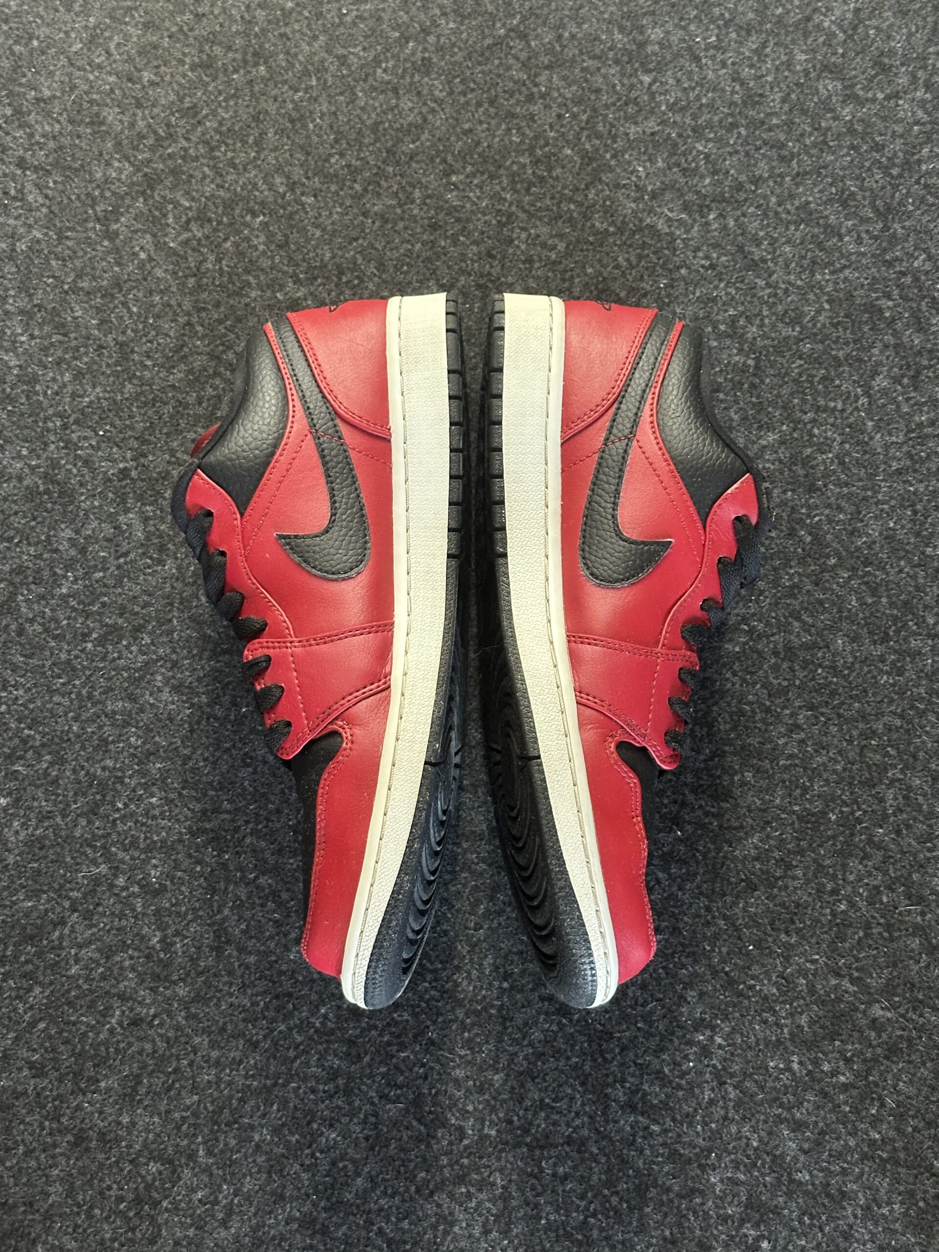 Air Jordan 1 Low Gym Red 553558-605 taglia EU 44 vista interna