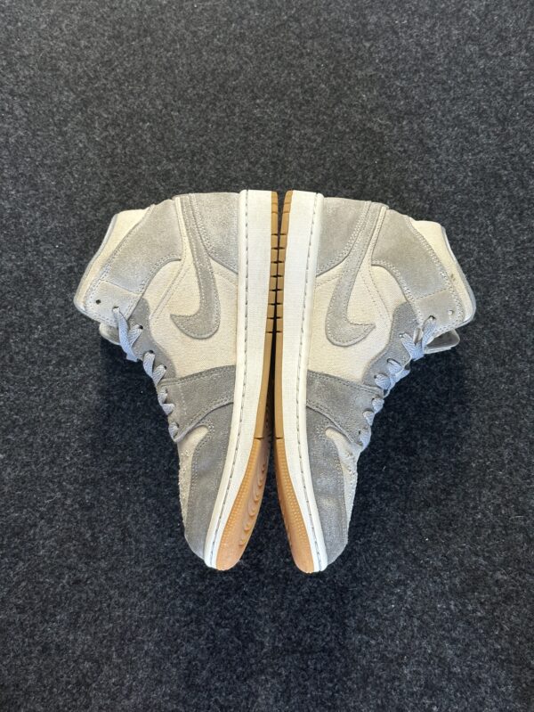 Air Jordan 1 Mid SE Coconut Milk Particle Grey DN4281-100 taglia EU 40.5 lato interna