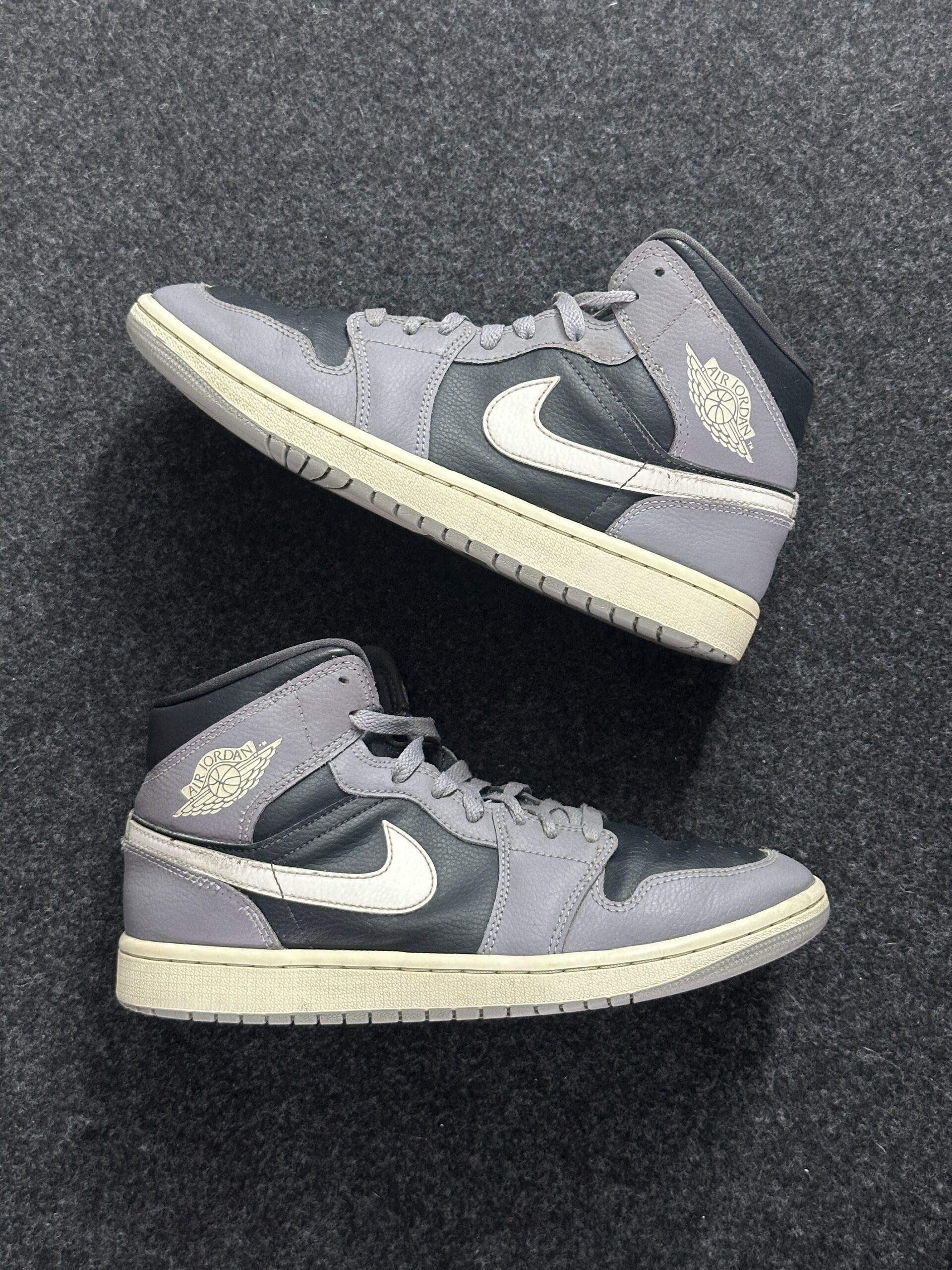 Air Jordan 1 Mid Cement Grey BQ6472-022 taglia EU 39 vista principale