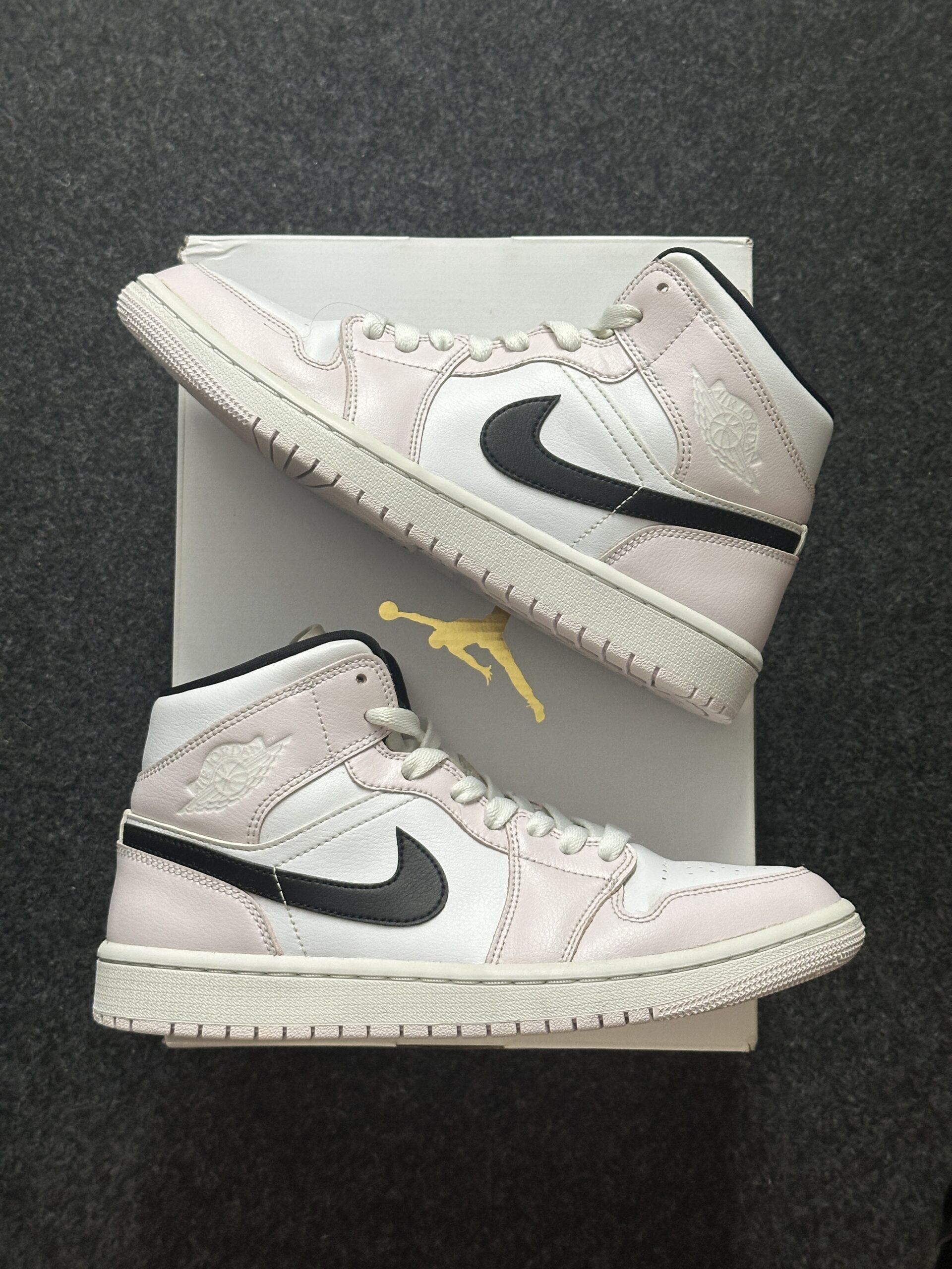 Air Jordan 1 Mid Barely Rose BQ6472-500 taglia EU 40 vista principale