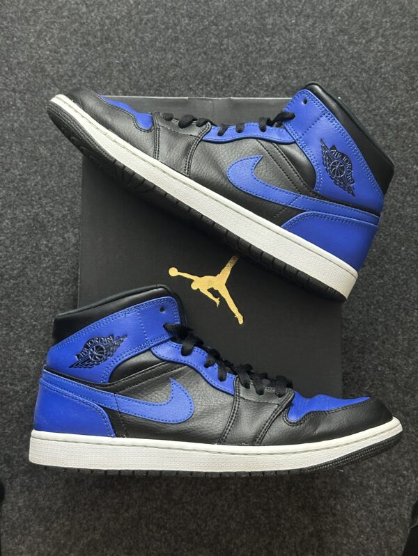Air Jordan 1 Mid Hyper Royal 554724-077 taglia EU 45.5 vista principale