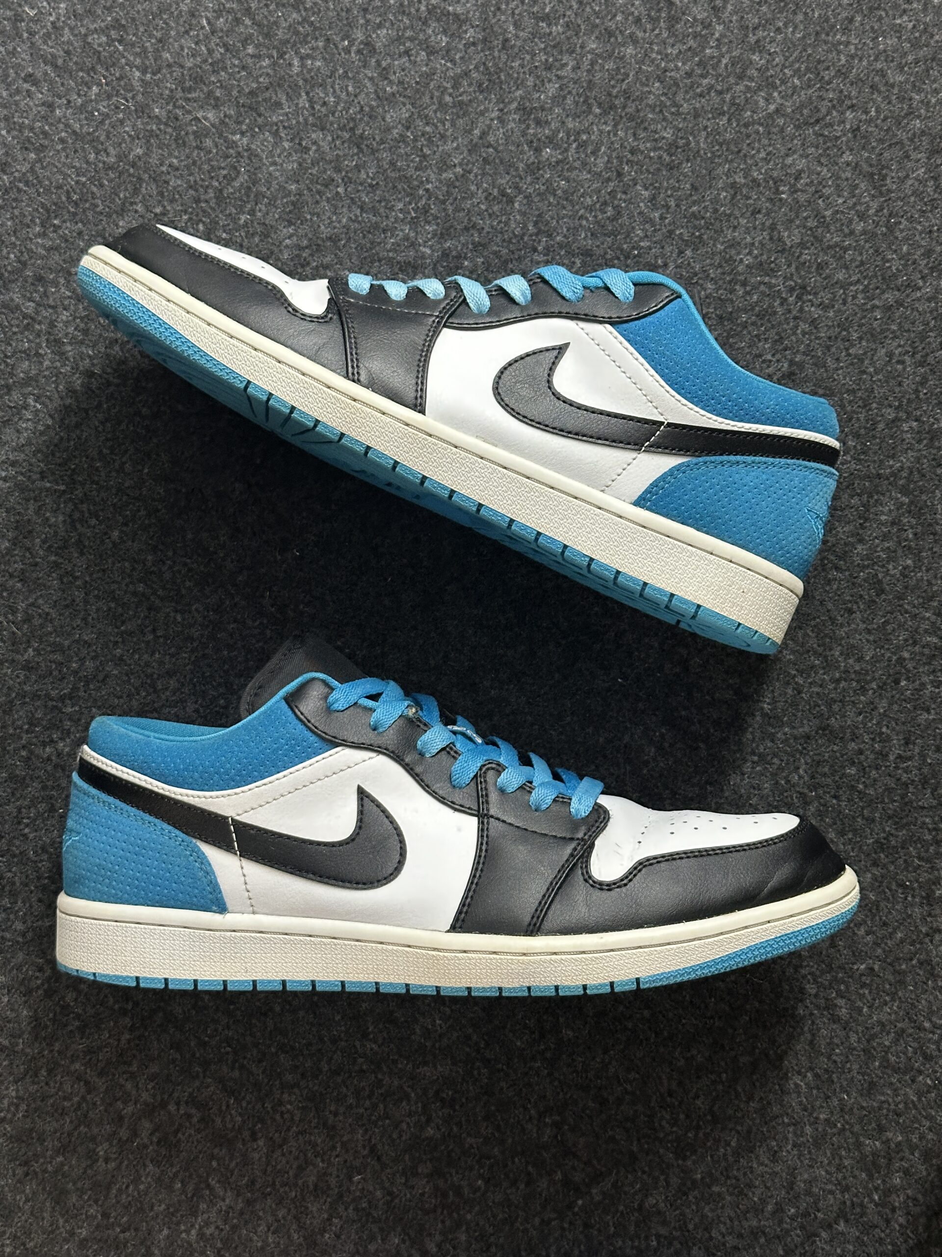 Air Jordan 1 Low Laser Blue CK3022-004 taglia EU 45 vista principale