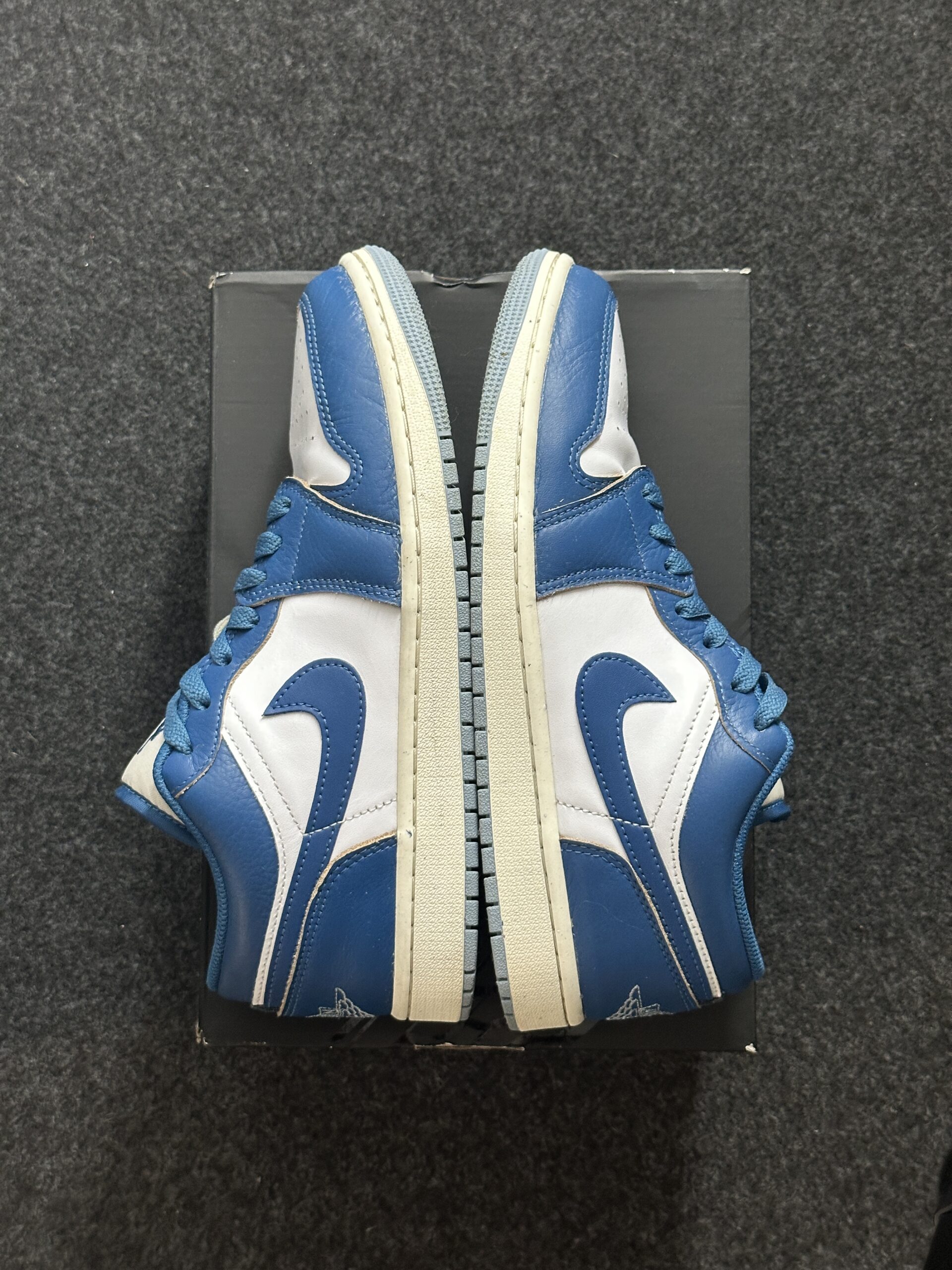 Air Jordan 1 Low SE Industrial Blue FN5214-141 taglia EU 41 vista esterna