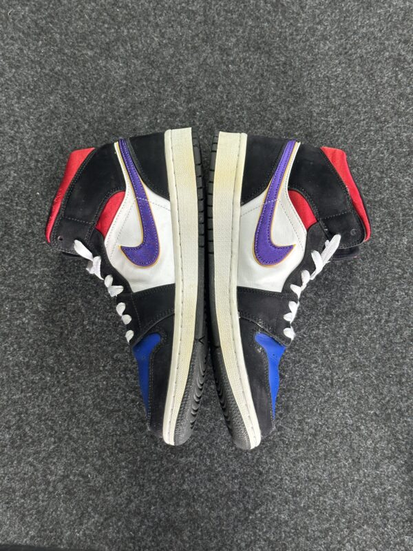 Air Jordan 1 Mid Lakers Top 3 852542-005 taglia EU 42 vista interna