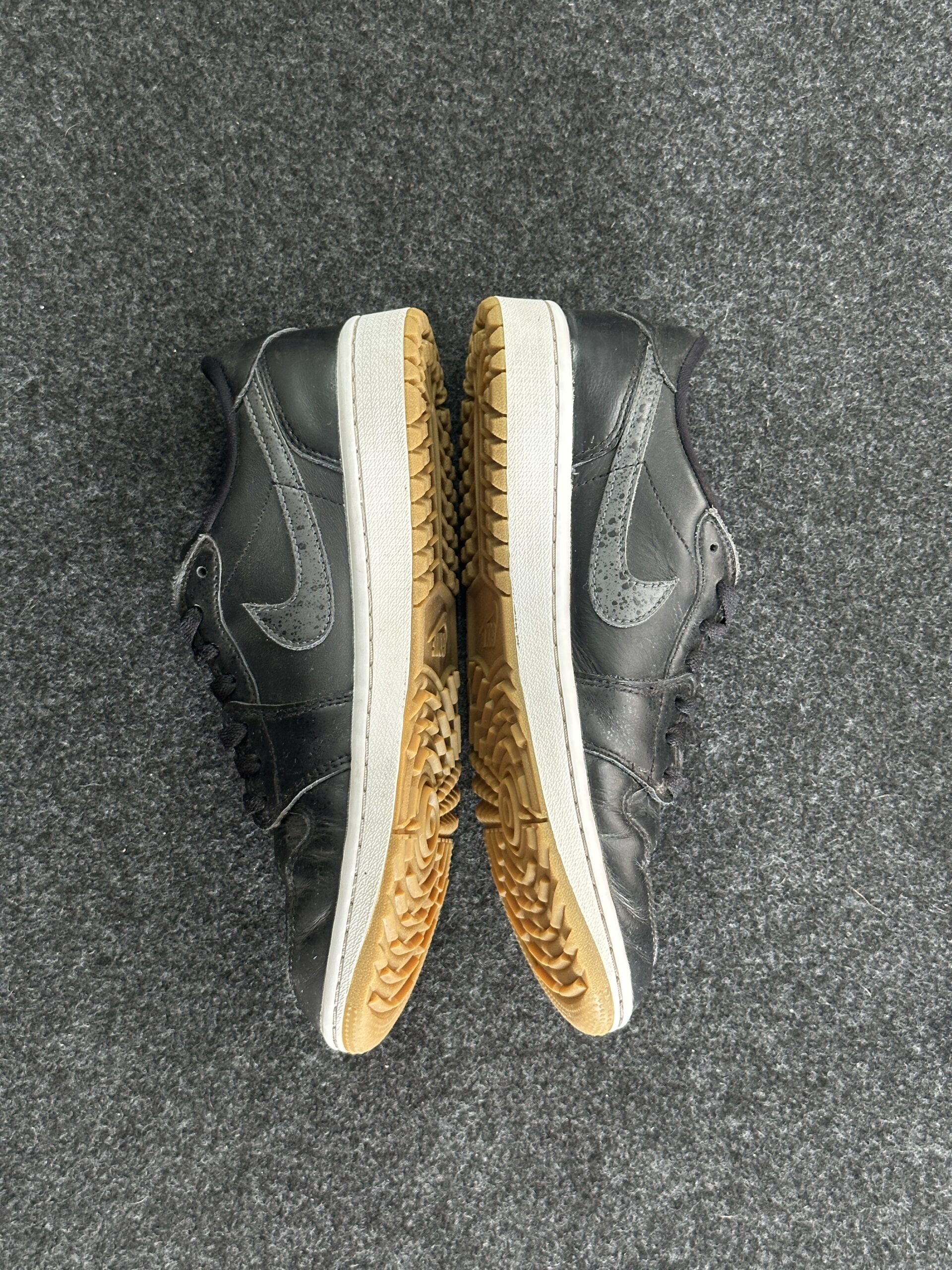 Air Jordan 1 Low Golf Black Gum DD9315-005 taglia EU 40.5 vista interna
