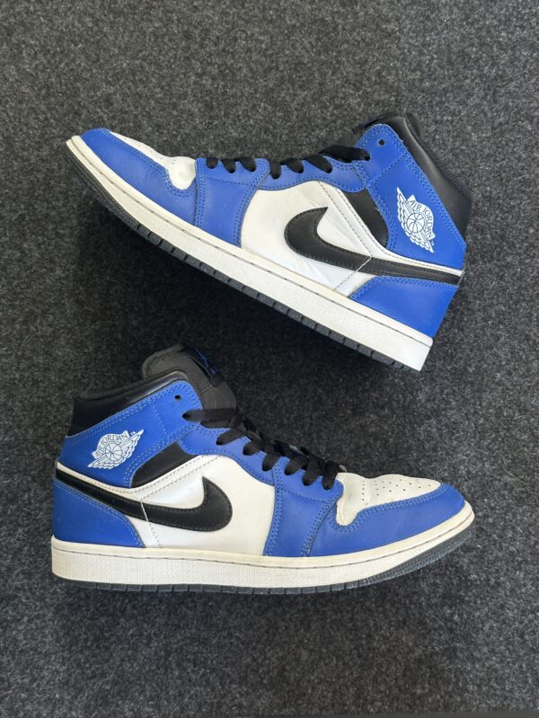 Air Jordan 1 Mid French Blue Fire Red DQ8426-402 taglia EU 42 vista principale