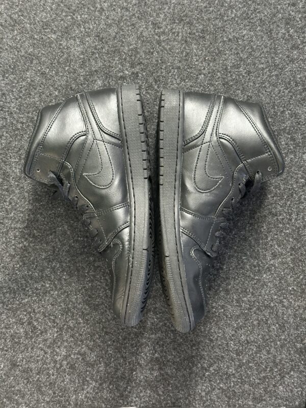 Air Jordan 1 Mid Triple Black 554724-093 taglia EU 42 vista interna