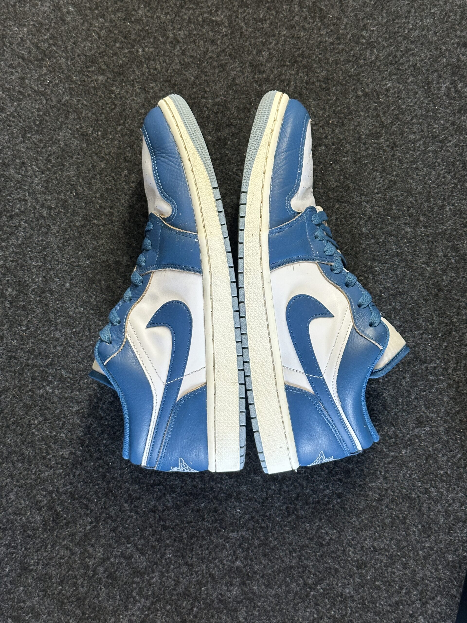 Air Jordan 1 Low SE Industrial Blue FN5214-141 taglia EU 44.5 vista esterna