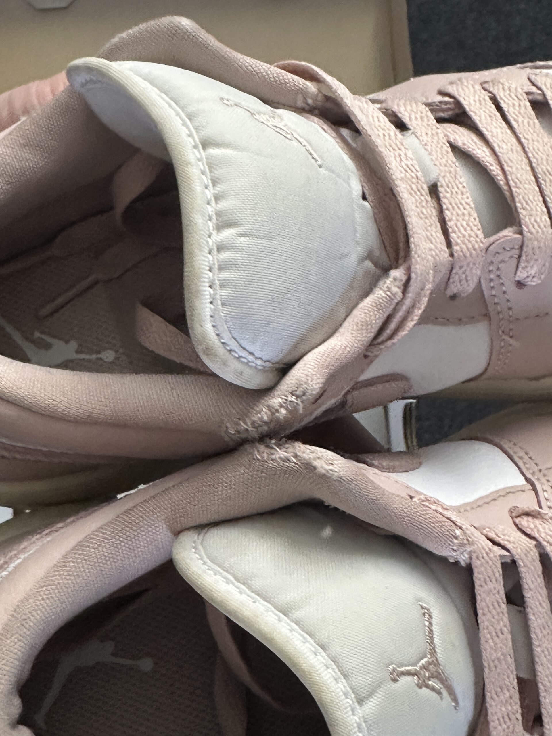 Air Jordan 1 Low Pink Oxford DC0774-162 taglia EU 40 vista dif