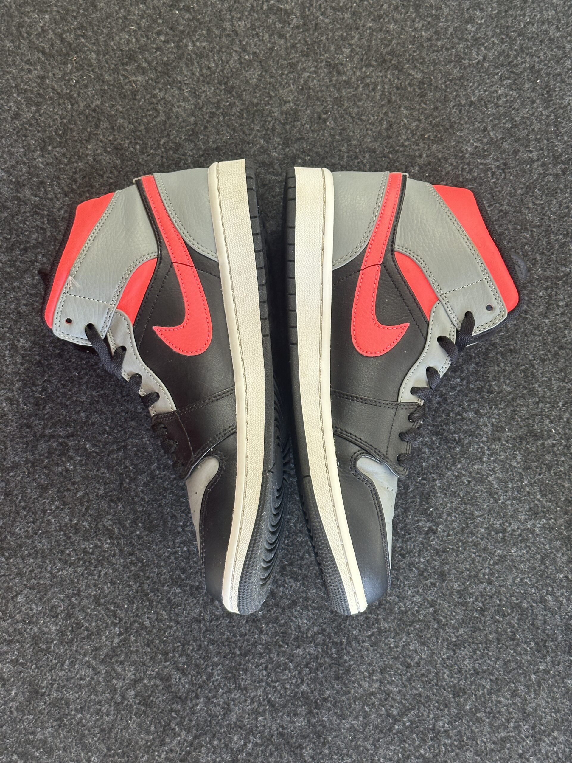 Air Jordan 1 Mid Pink Shadow 554724-059 taglia EU 42 vista interna