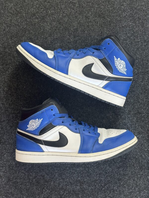 Air Jordan 1 Mid French Blue Fire Red DQ8426-402 taglia EU 43 vista principale