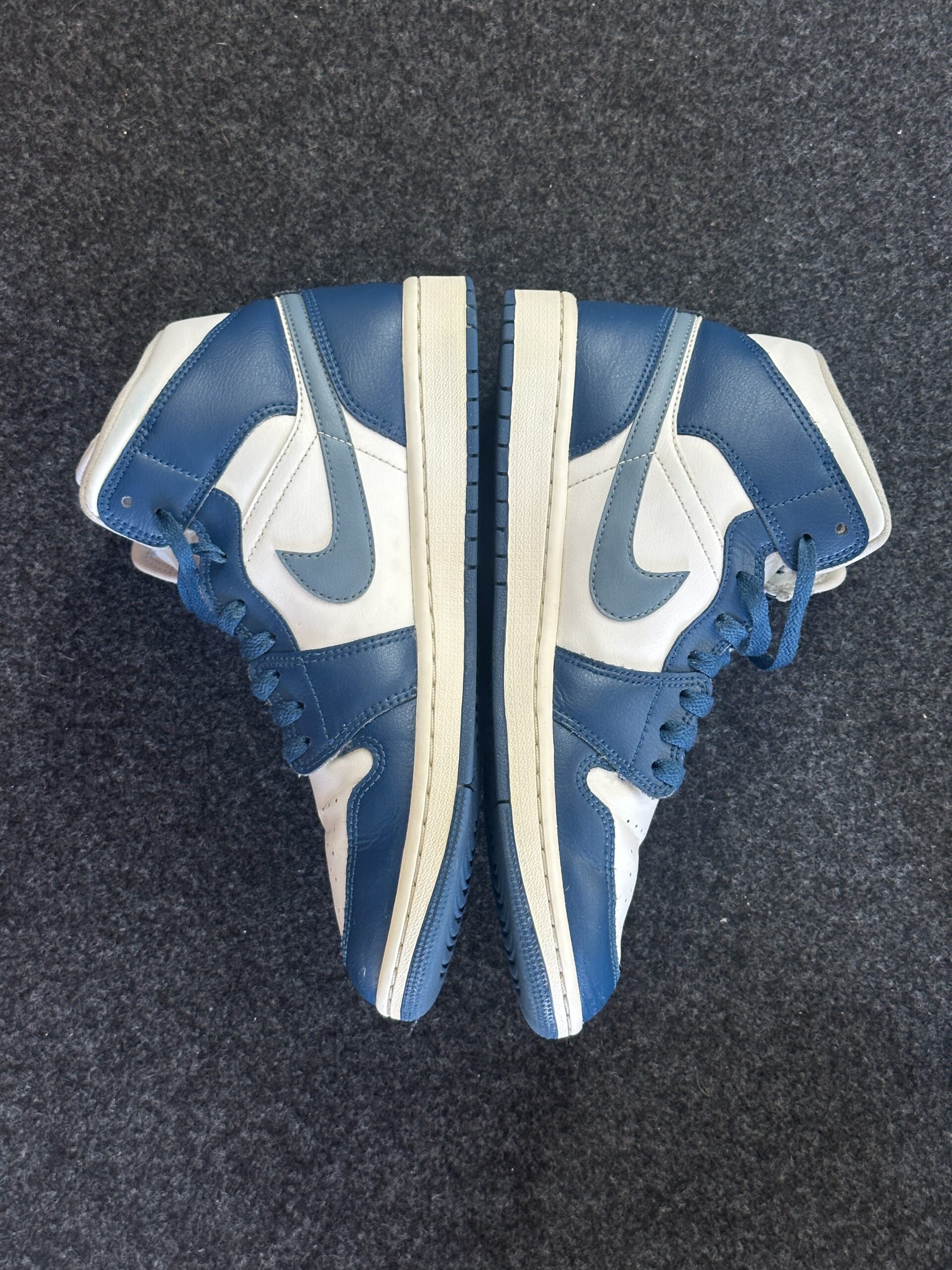Air Jordan 1 Mid French Blue White BQ6472-414 taglia EU 41 vista interna