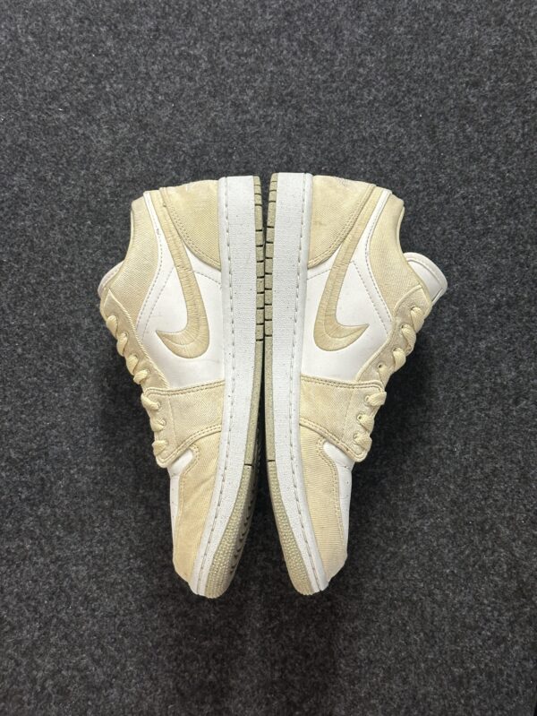 Air Jordan 1 Low SE Team Gold Canvas FN3722-701 taglia EU 42.5 vista interna