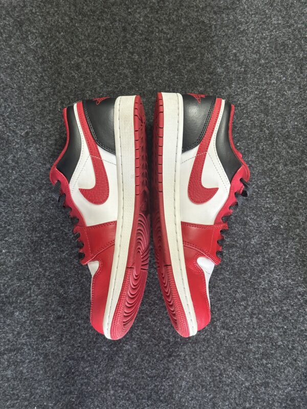 Air Jordan 1 Low Bulls 553558-163 taglia EU 42 vista interna