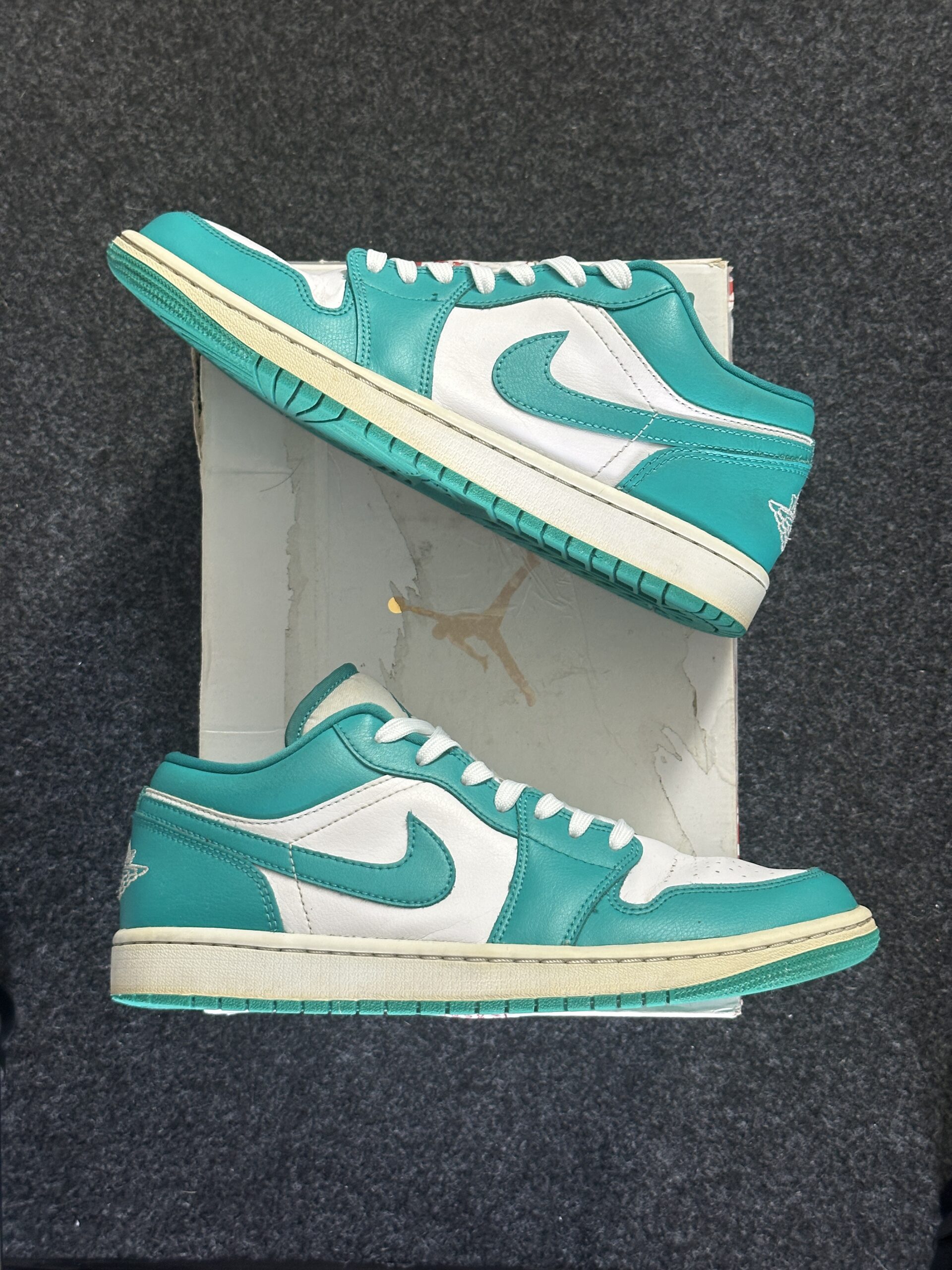 Air Jordan 1 Low New Emerald DC0774-132 taglia EU 41 vista principale
