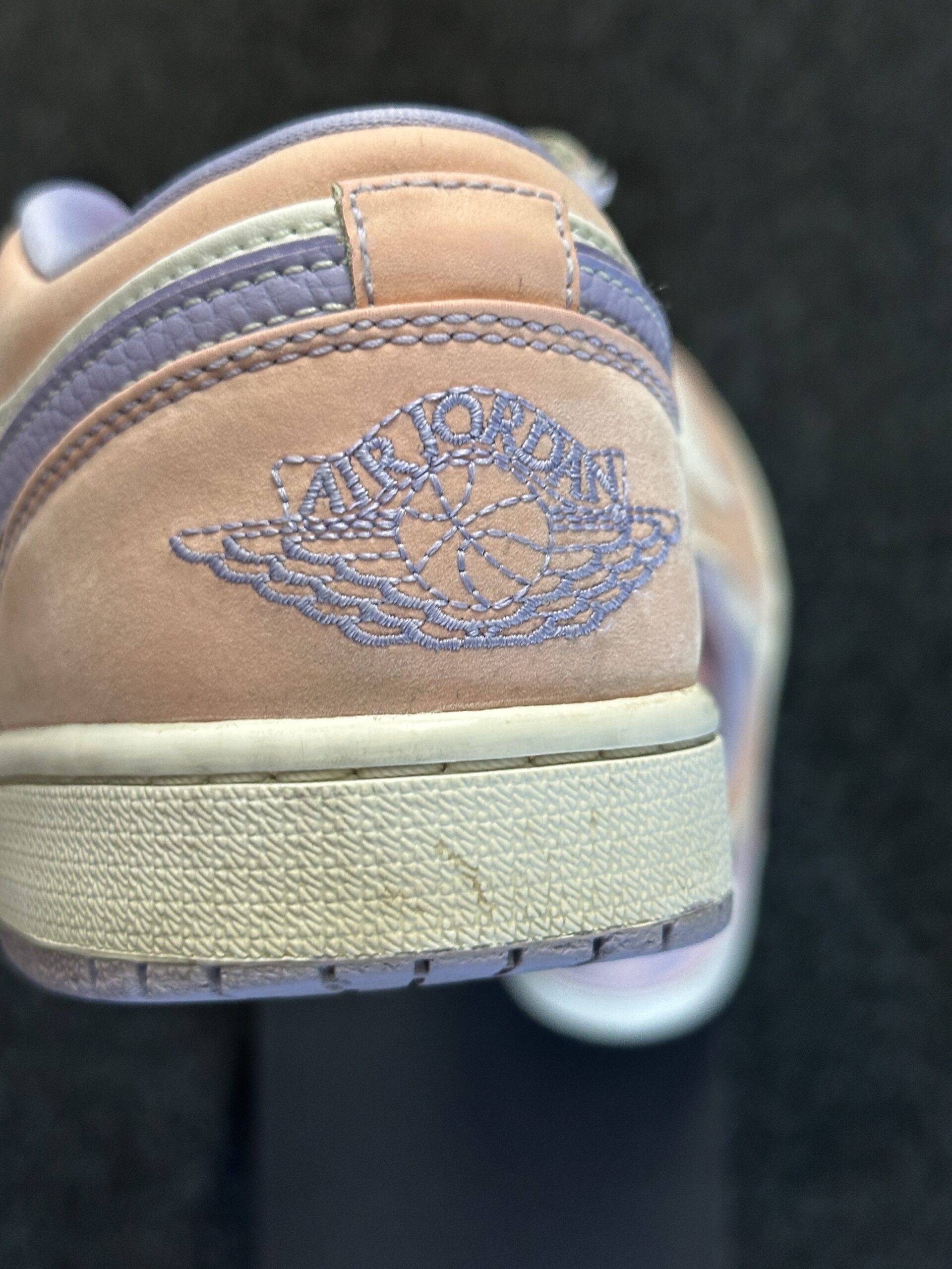 Air Jordan 1 Low SE Arctic Punch CK3022-600 taglia EU 41 vista logo 2
