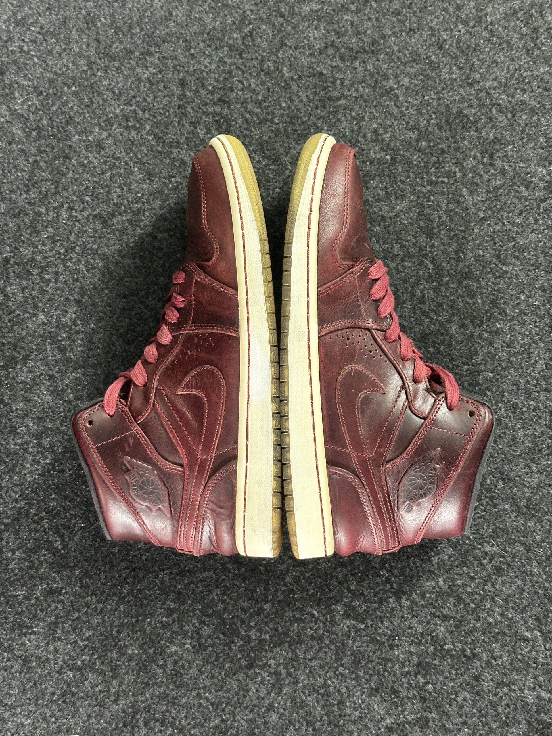 Air Jordan 1 Mid Nouveau Team Red 629151-601 taglia EU 41 vista esterna