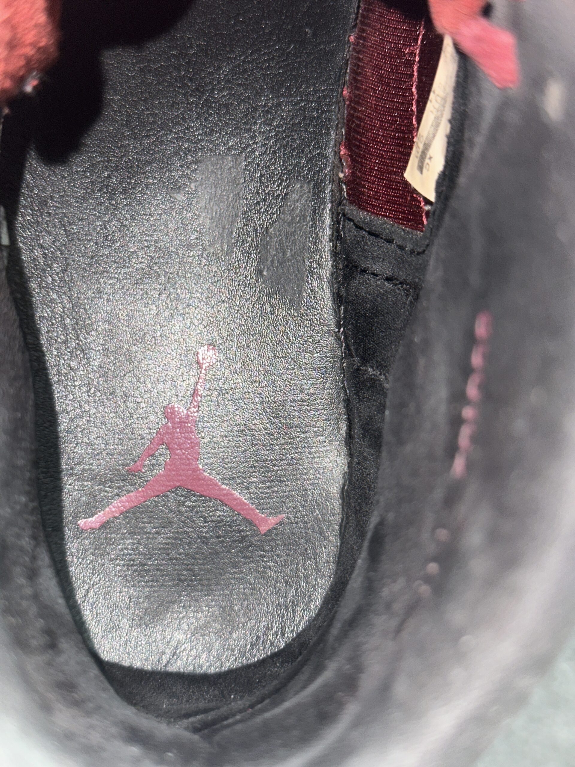 Air Jordan 1 Mid Nouveau Team Red 629151-601 taglia EU 41 vista logo3