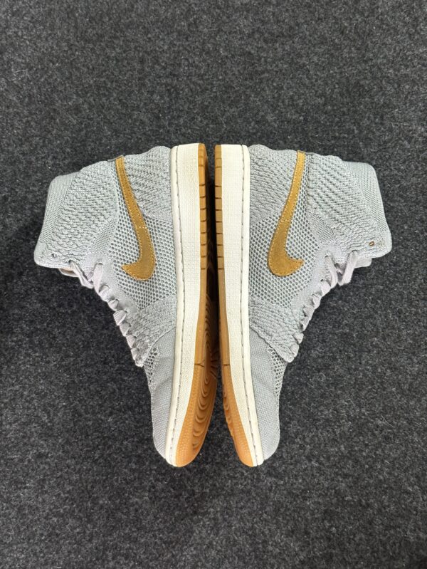 Air Jordan 1 Retro High OG Flyknit Wolf Grey 919704-025 taglia EU 40 vista interna