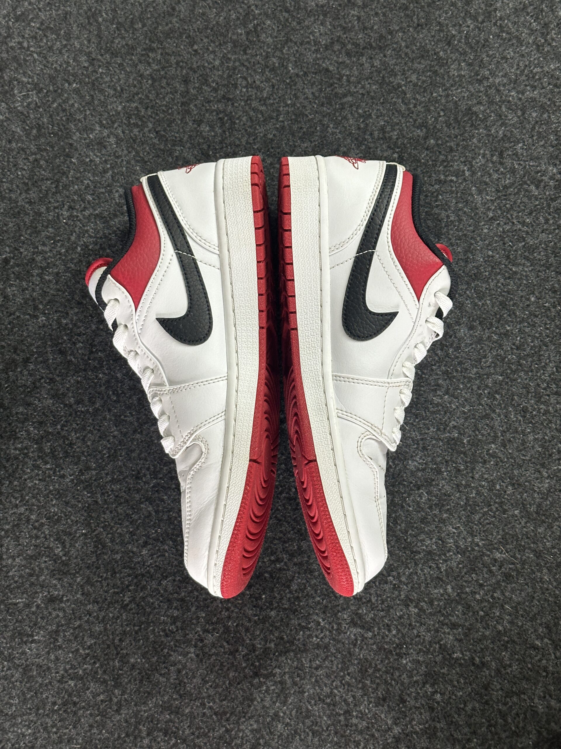 Air Jordan 1 Low White University Red Black 553558-118 taglia EU 42 vista interna