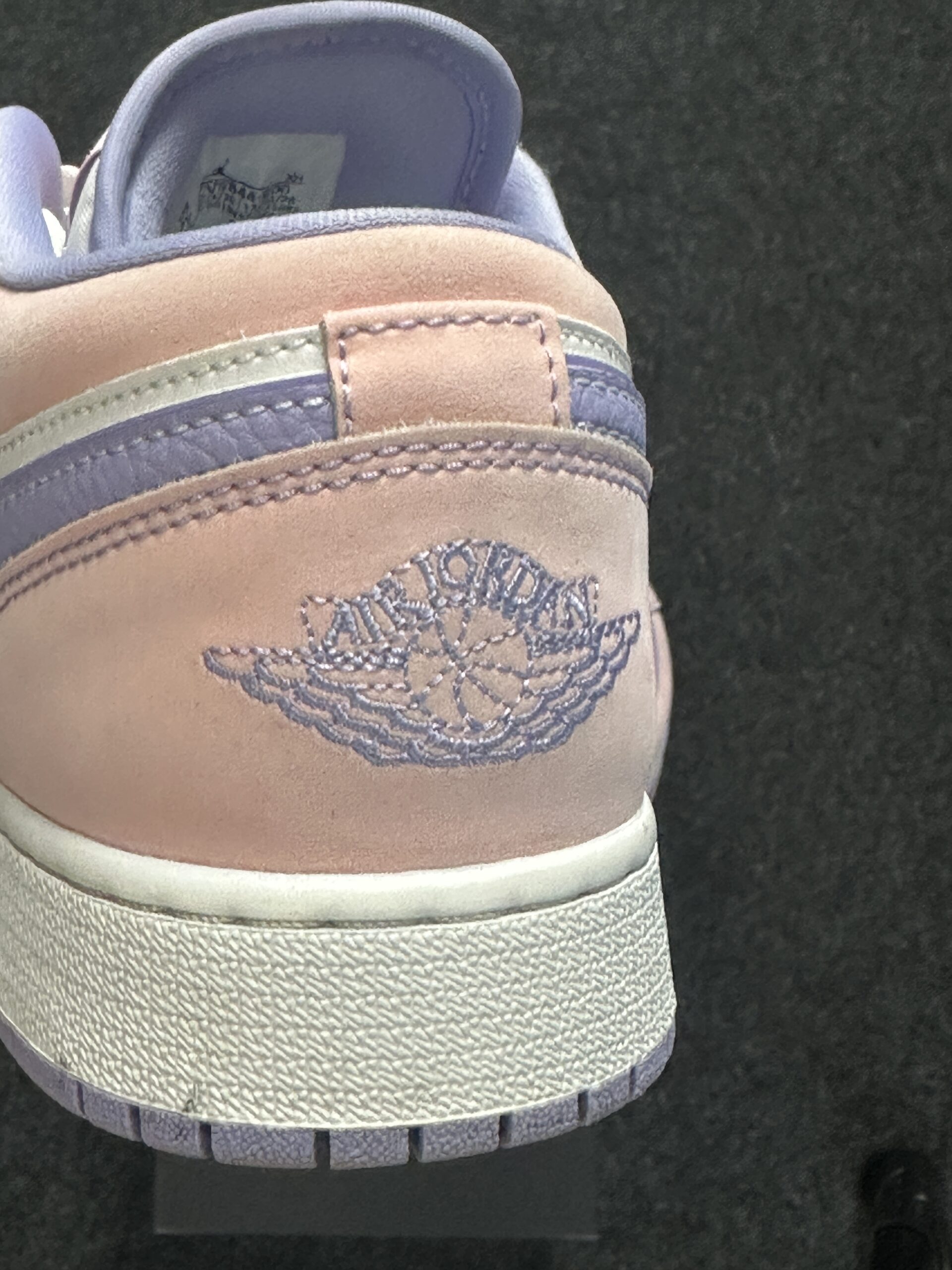 Air Jordan 1 Low SE Arctic Punch CV9844-600 taglia EU 40 vista logo
