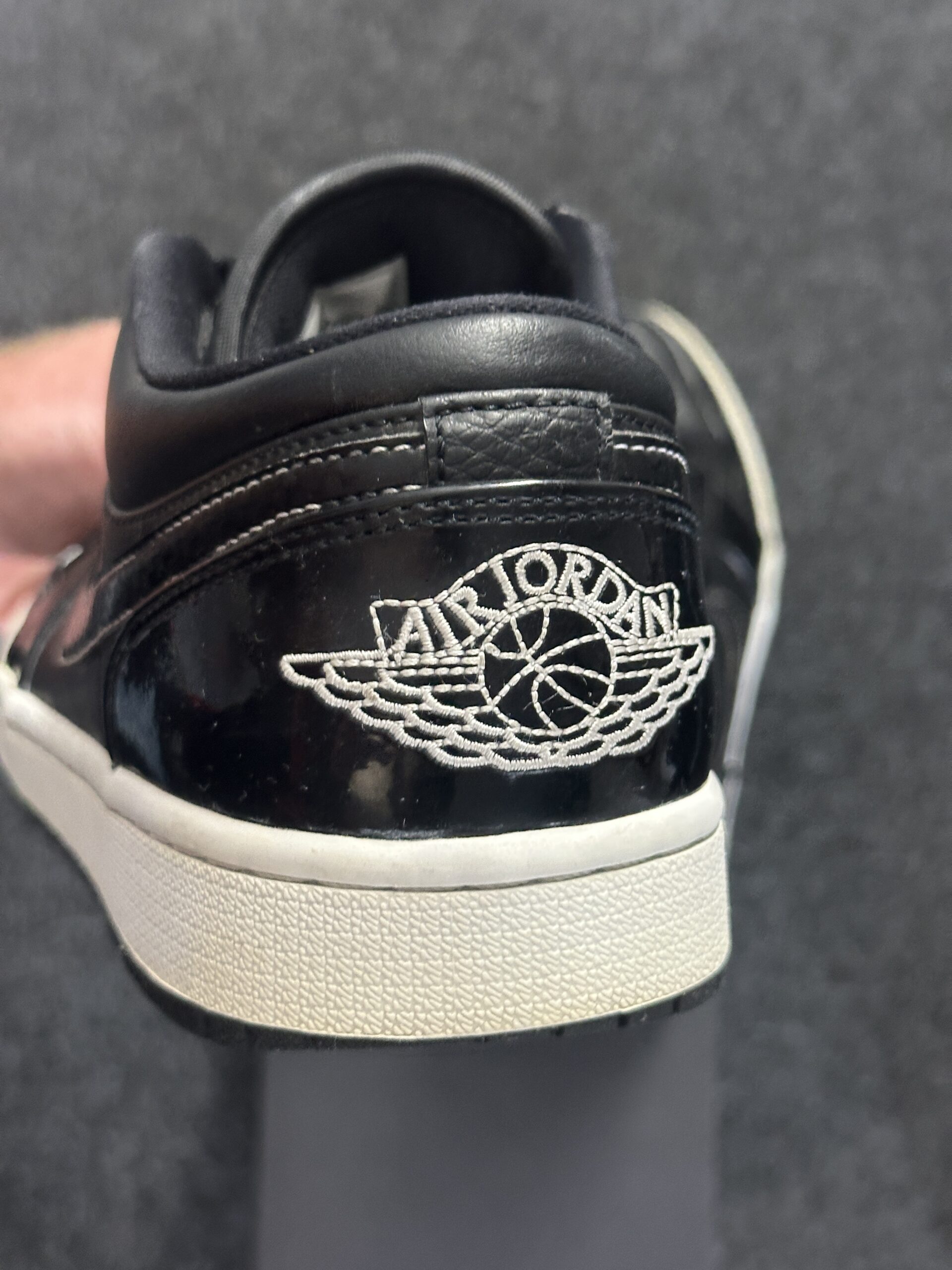 Air Jordan 1 Low SE All-Star DD1650-001 taglia EU 43 vista logo