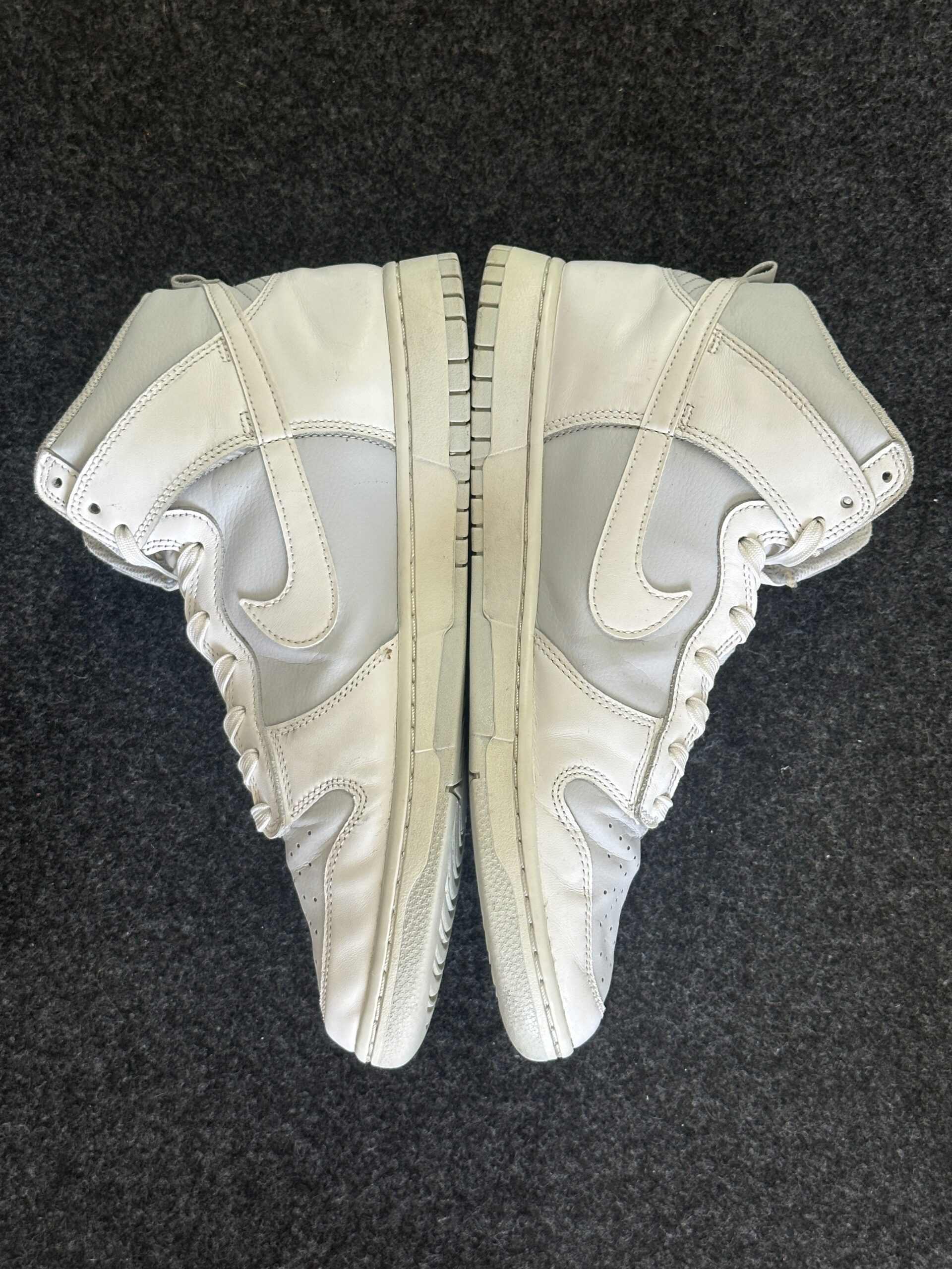 Dunk High Summit White Pure Platinum DJ6189-100 taglia EU 45 vista interna