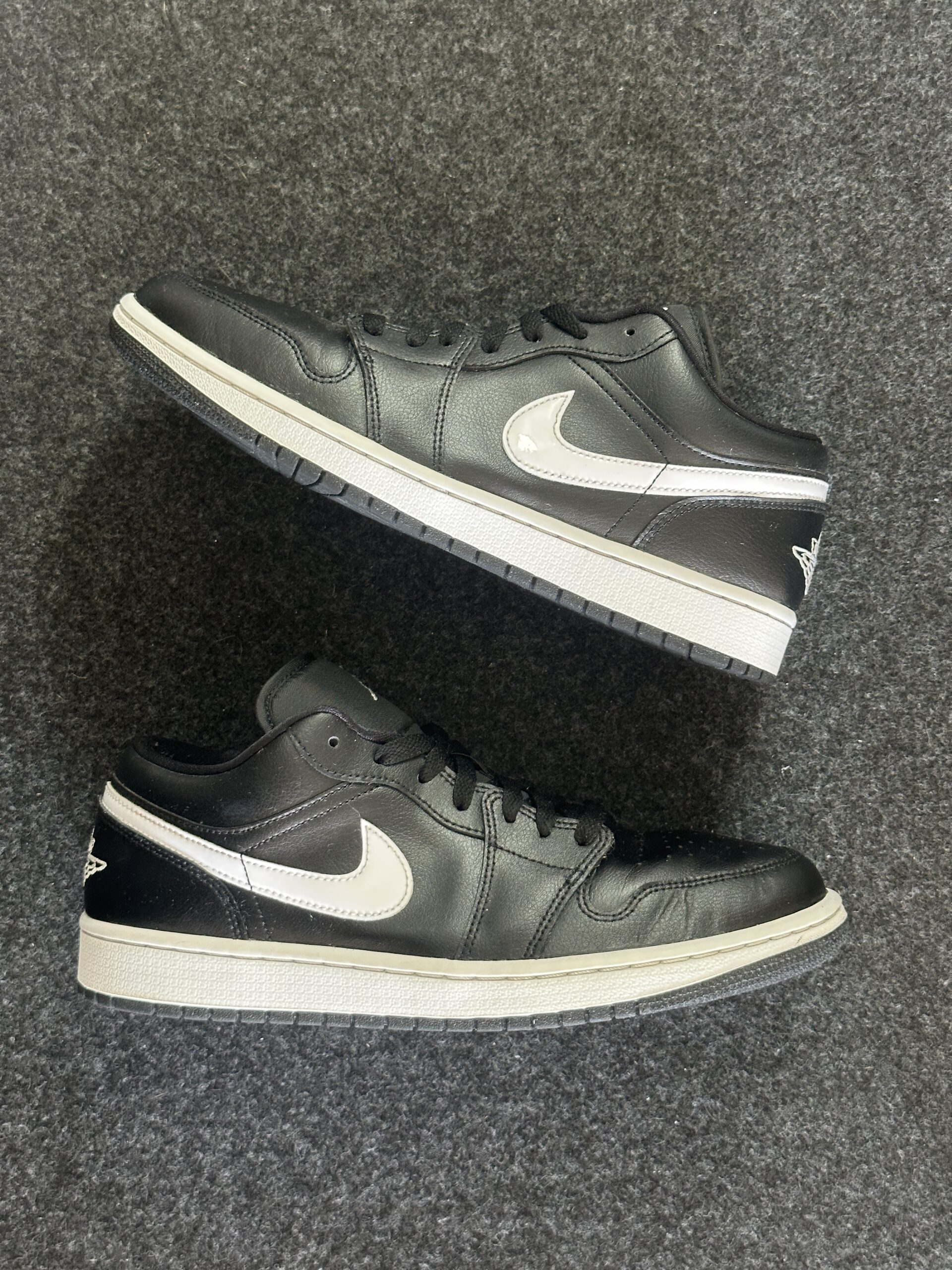 Air Jordan 1 Low Black White DV0990-001 taglia EU 43 vista principale