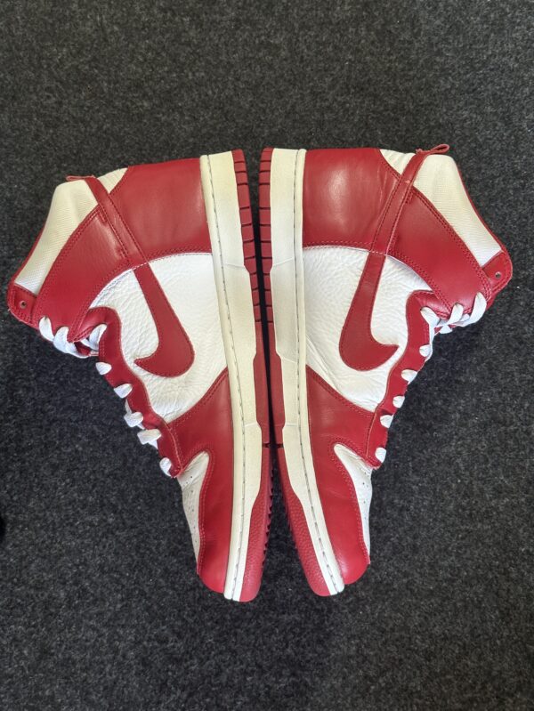 Nike Dunk High White Varsity Red 317982-162 taglia EU 46 vista interna