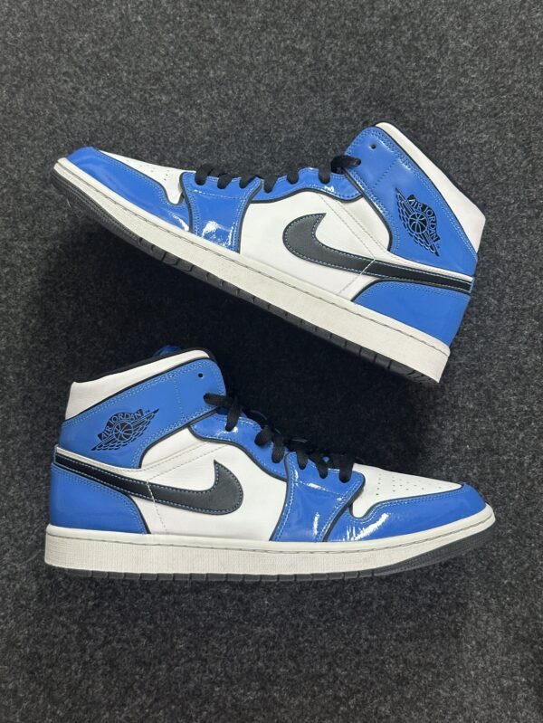 Air Jordan 1 Mid SE Signal Blue DD6834-402 taglia EU 45 vista principale