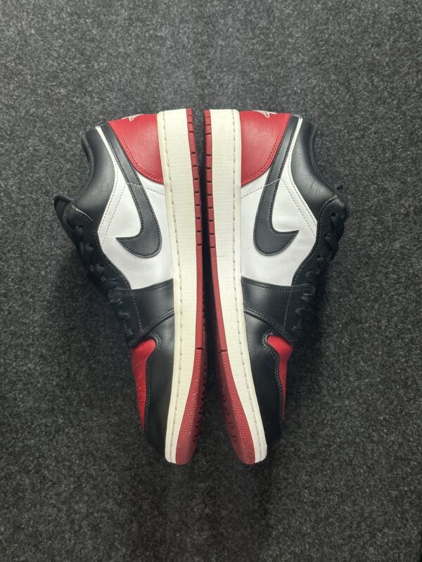 Air Jordan 1 Low Bred Toe 553558-161 taglia EU 46 vista interna